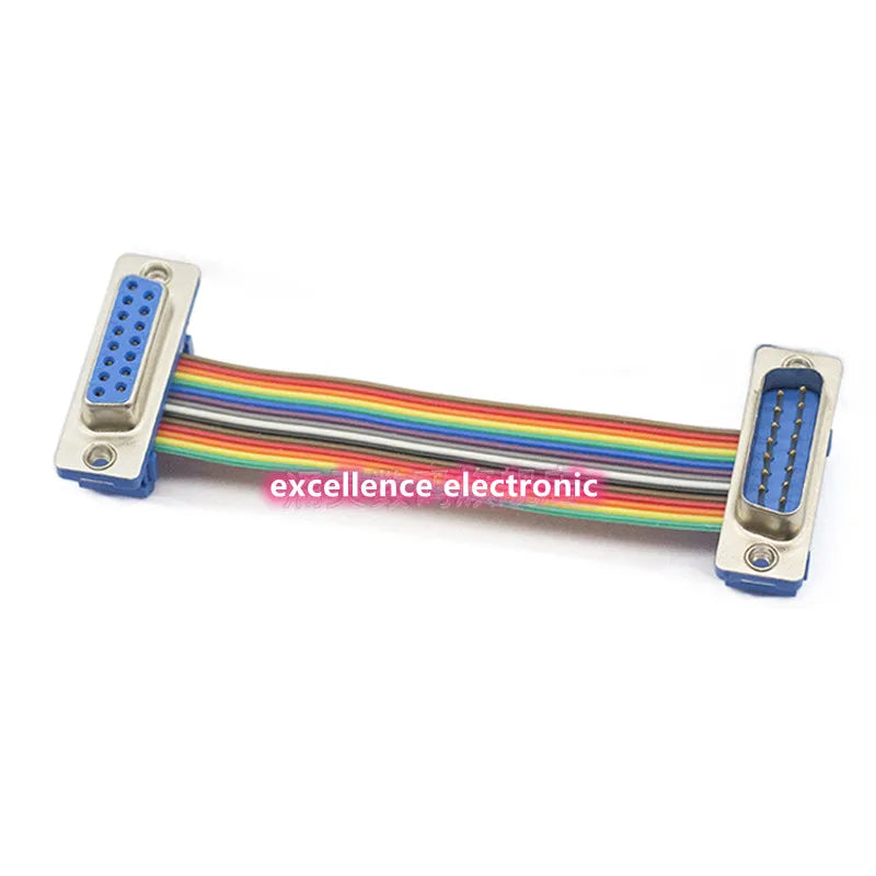 1pcs D-SUB DIDC 9 15 25 37Pin DB9 DB15 DB25 DB37 Male Female Cable D-SUD serial port connector adapter RS232 COM Extension Cable Peaceful Pleasures Health and Wellness