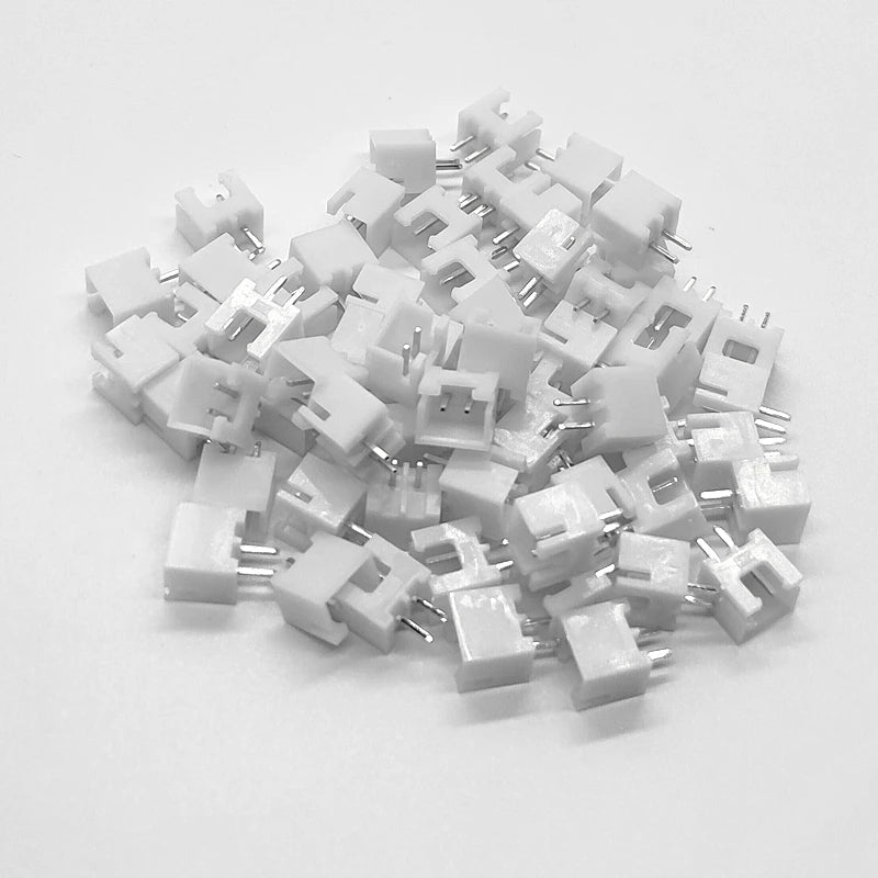 100 SETS JST XH 2.5-2 Pin Battery Connector Plug Female & Male with 100MM Wire Peaceful Pleasures Health and Wellness