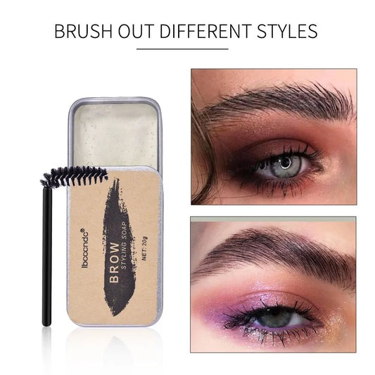 Eyebrow Styling Gel Molding Wax Waterproof Transparent Refreshing Durable Natural Colorless Holiday Gifts Peaceful Pleasures Health and Wellness