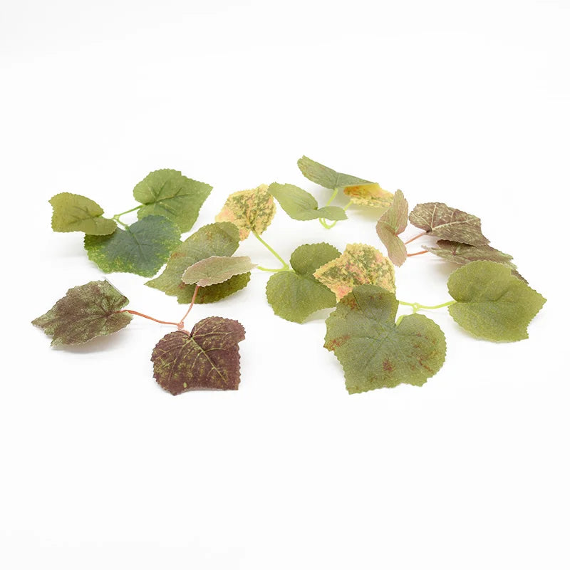 Artificial Silk Leaves for Wedding, Home & Garden Décor 10/20 Pcs Artificial Decorative Leaves Peaceful Pleasures Health and Wellness