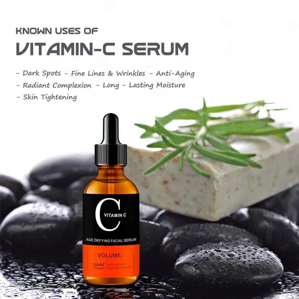 ENVISHA Vitamin C Face Serum – Brightening & Anti-Aging 30ml Face Serum Peaceful Pleasures Health and Wellness