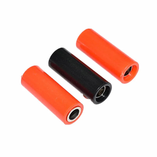 5PCS 4mm Banana Plug Female Socket Coupler Connector Female Adapter Extension Insulated Peaceful Pleasures Health and Wellness