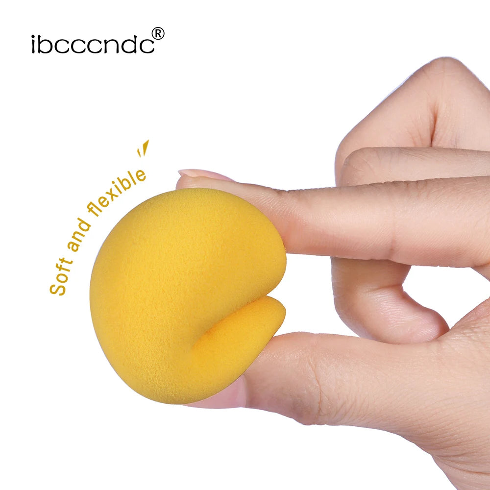 Mango Makeup Egg Sponge BB Cream Hydrophilic Beauty Egg Wholesale Puff Wet Dry Dual Use Face Foundation Powder Gourd Cosmetic Peaceful Pleasures Health and Wellness