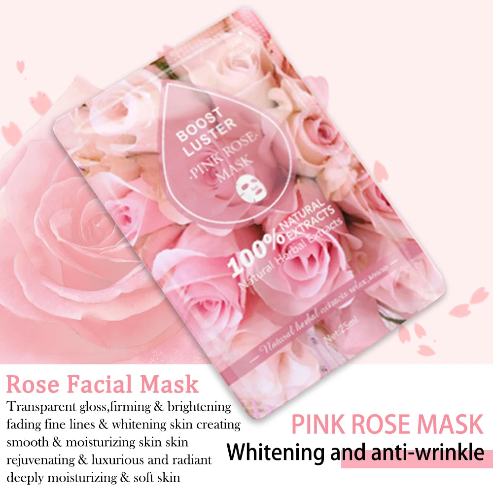 AILKE Vitamin C & Hyaluronic Acid Brightening Sheet Mask 10pc