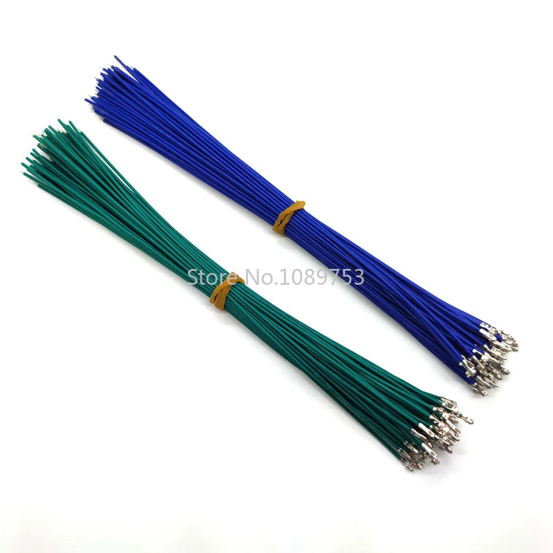 50PCS XH2.54 Connector Terminal Wire Electronic Wire Single Head with Terminal 10cm 20cm 30cm Without Housing Peaceful Pleasures Health and Wellness