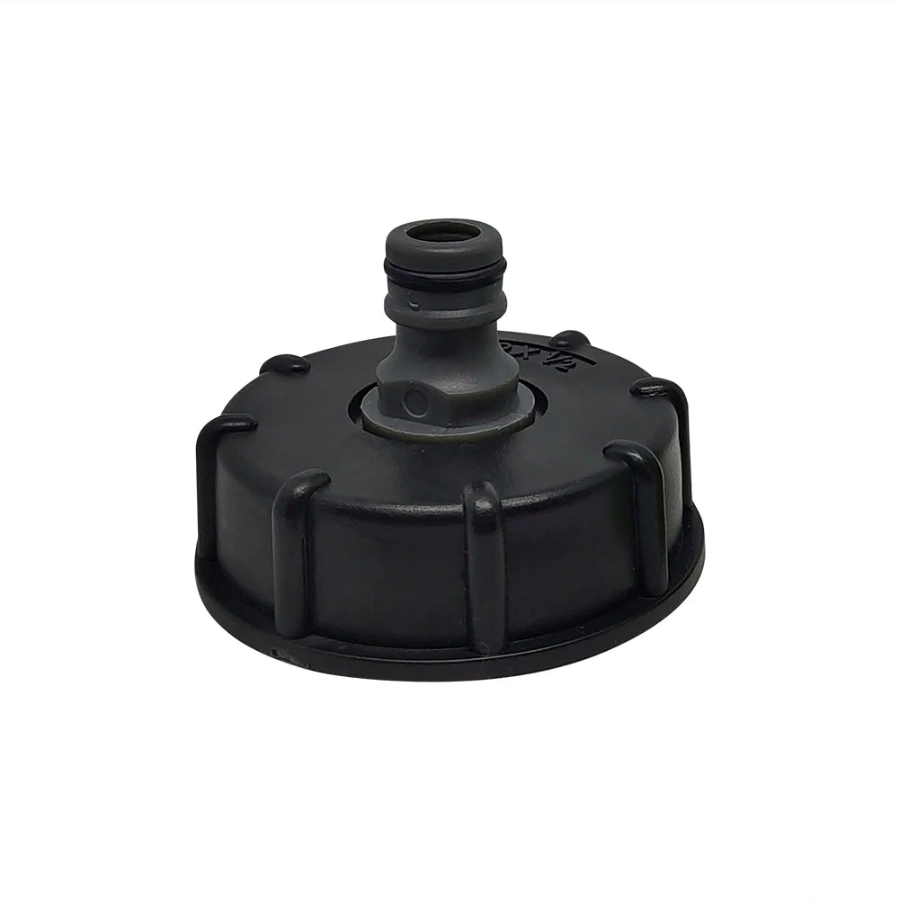 1000L IBC Tank Adapter Plastic IBC Tote Tank Connector Fitting Ton Barrel Accessories Black Peaceful Pleasures Health and Wellness J CN