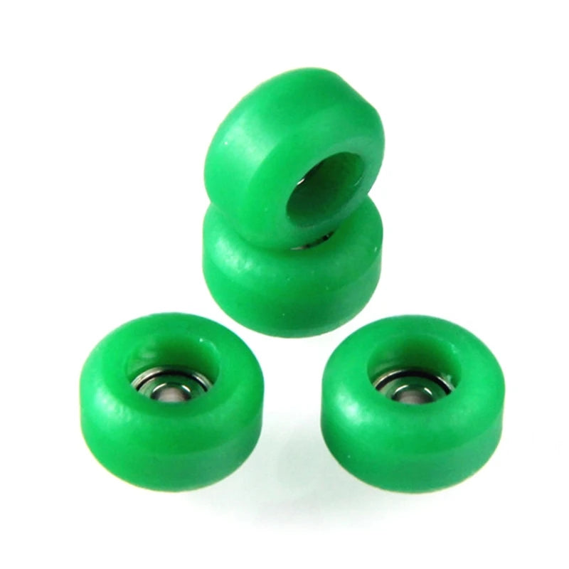 4-Pack Bearing Wheels for Mini Finger Skateboard & Scooter