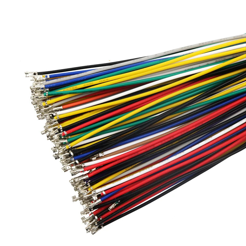 50pcs/Lot PH 2.0MM Terminal Wire Double Head with Terminal Without Housing 10cm 20cm 30cm Female To Female Electronic Wire 26AWG Peaceful Pleasures Health and Wellness