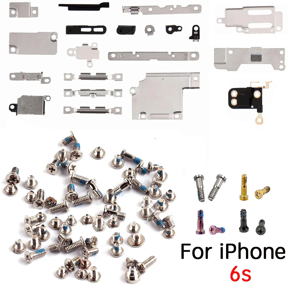 iPhone 6–11 Pro Max Inner Metal Bracket Shield Plate & Screws Set