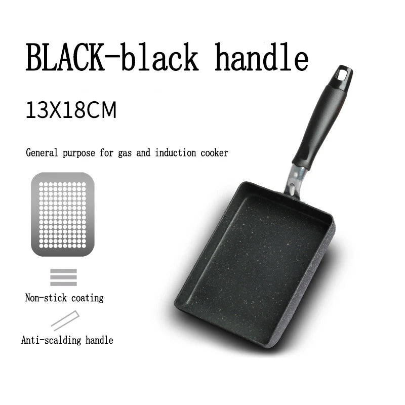Thickened Non-Stick Omelet & Egg Pan – Mini Aluminum Frying Pan for Pancakes, Steak & Breakfast