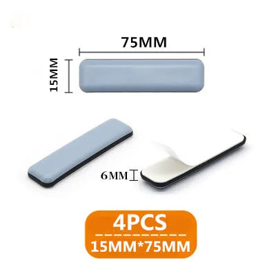 4-Pack Self-Adhesive Rubber Floor Protector Pads – Furniture Glides