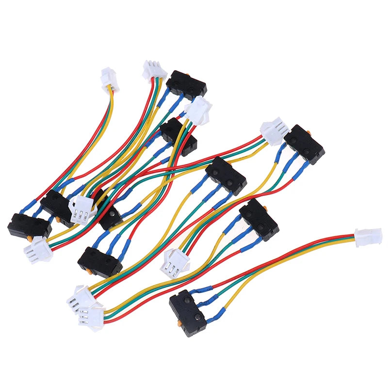 10pcs Gas Water Heater Micro Switch 3-Wire On/Off Control Micro Switch Pack Peaceful Pleasures Health and Wellness