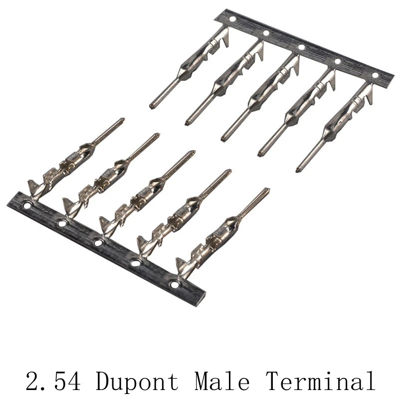 100pcs Line Pressing Terminal Reed XH2.54 PH2.0 CH3.96 VH3.96 KF2510 Dupont SM ZH1.5 JST1.25 SH1.0 Strip Metal Needle Peaceful Pleasures Health and Wellness 2.54 dupont Male