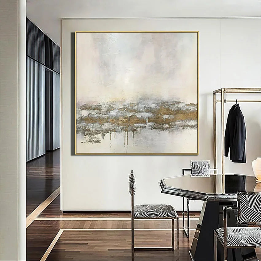 Frameless Handmade Canvas Oil Painting Modern Popular Acrylic Pigment Abstract Poster For Homes And Hotels Wall Art Decoration Peaceful Pleasures Health and Wellness