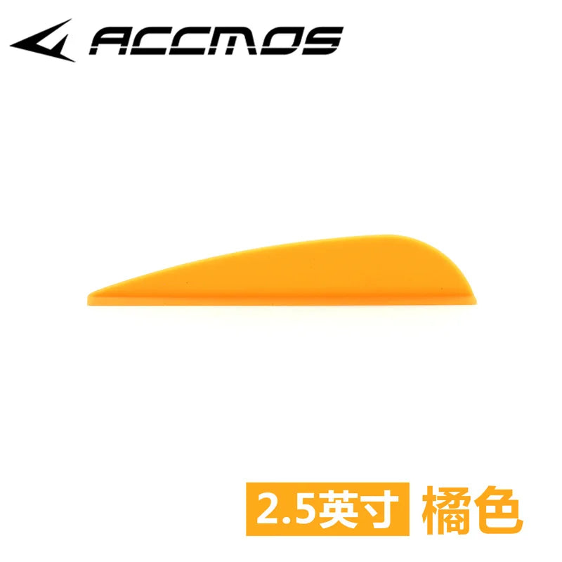 Lot Rubber Arrow Vanes 2 5 3 4 Inches Plastic Fletch Archery Feathers