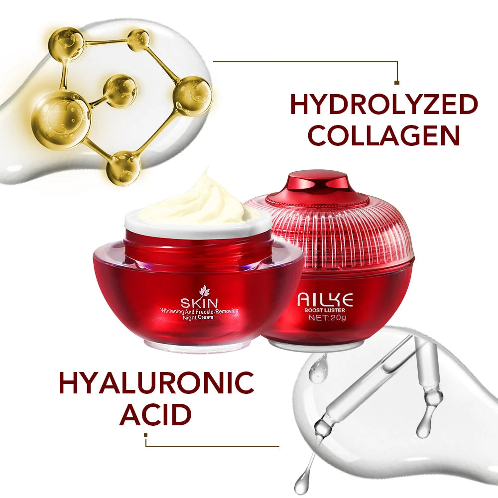 AILKE Brightening Facial Skincare Set | Even Tone & Dark Spots