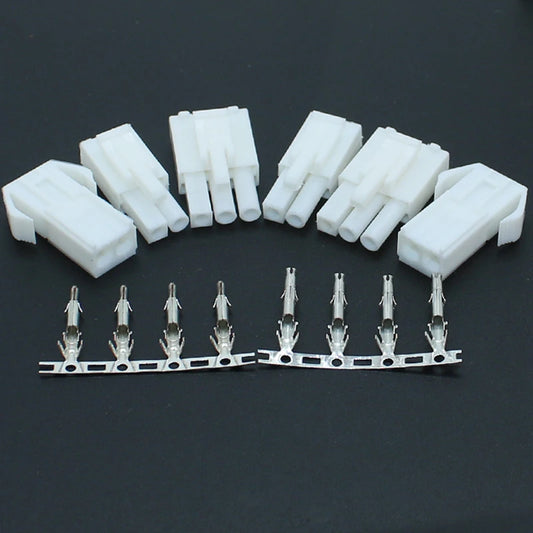 10Sets Automotive Connector EL-2/3/4/6/9P Small Tamiya Connector 4.5mm EL4.5 Multipole Connectors Male + Female Plug + Terminals Peaceful Pleasures Health and Wellness 2P 10sets