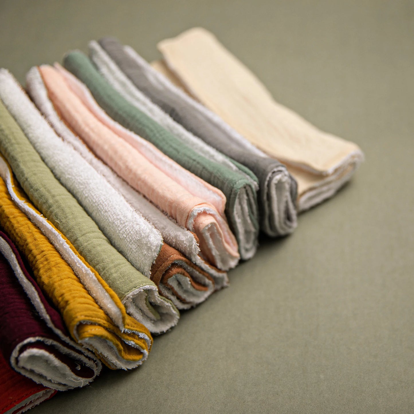 Newborn Baby Soft Cotton Gauze Towel | Burp Cloth & Bib
