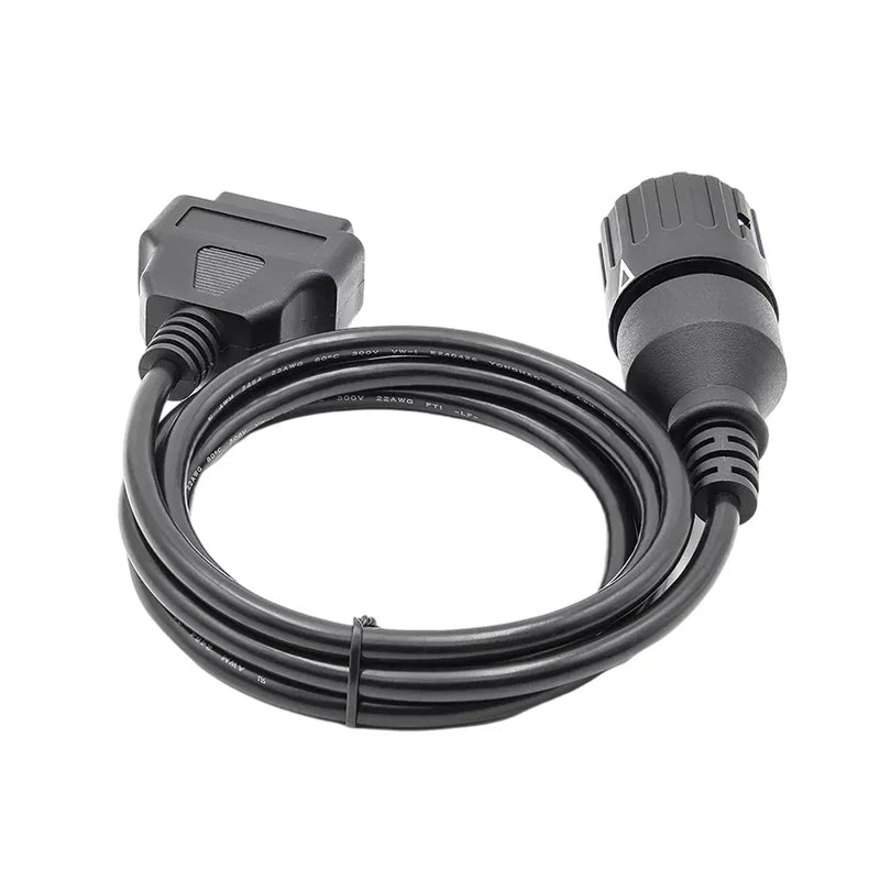 BMW Motorcycle 10-Pin to 16-Pin OBD2 ICOM-D Diagnostic Cable