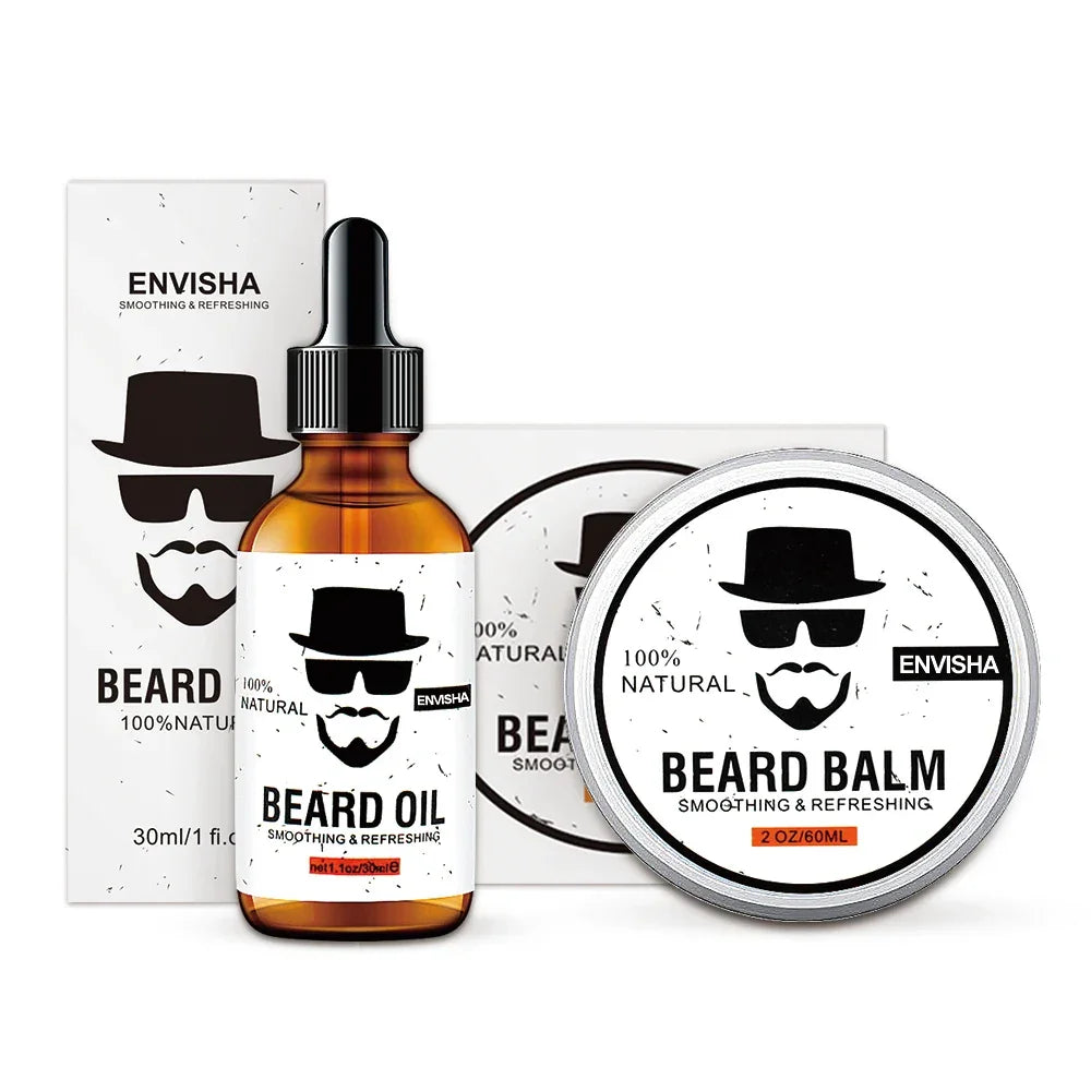 ENVISHA Beard Oil & Cream – Growth, Grooming & Moisturizing Peaceful Pleasures Health and Wellness Default Title