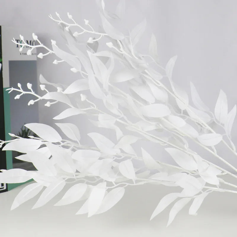 YO CHO Artificial Willow Leaf Silk Bouquet | Wedding Home Décor