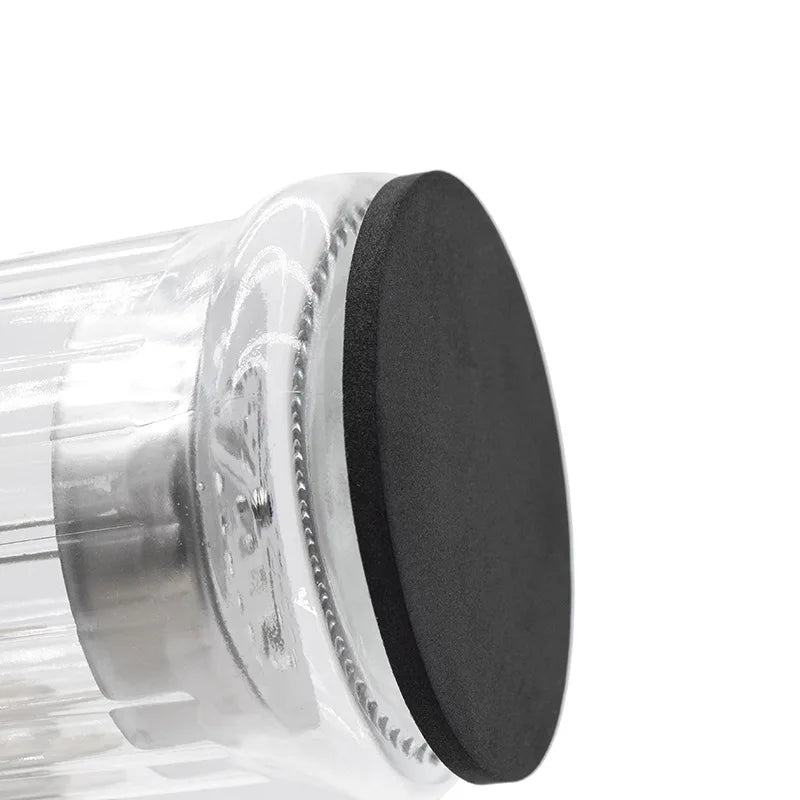 Barbershop Disinfection shears Comb Jar Salon Stainless Steel Sterilization Bottle Glass Filter Clean Barber Sterilization Tools Peaceful Pleasures Health and Wellness