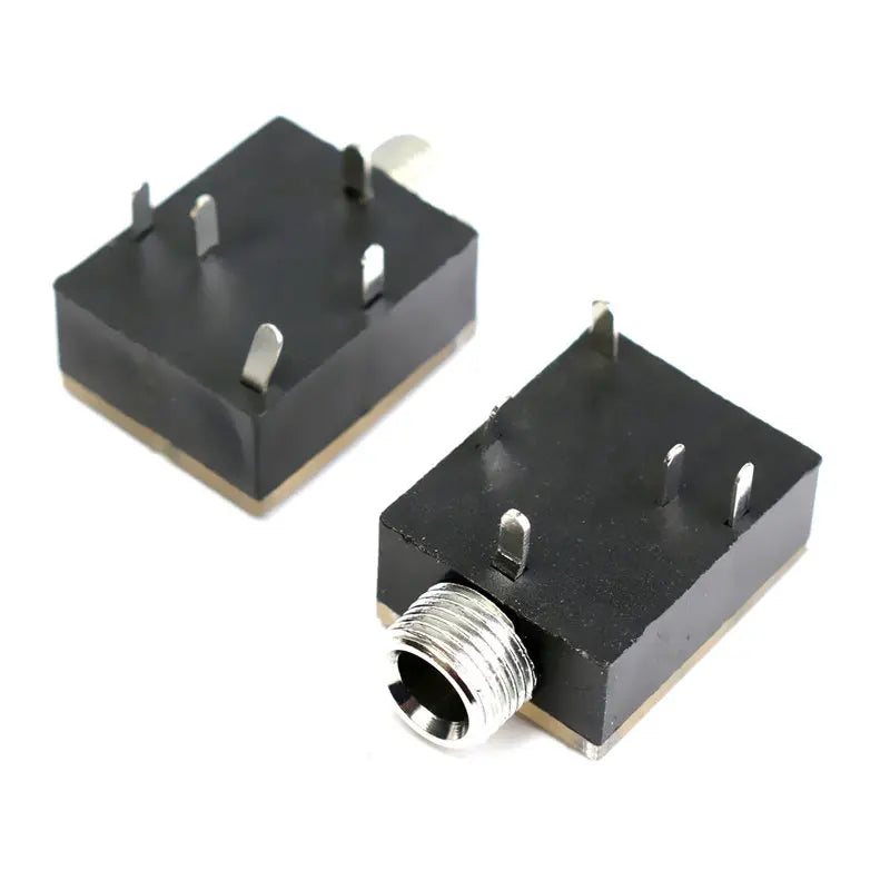 10PCS PJ-324 Headphone Jack 3.5mm Audio Jack with Nut 5-pin Audio Headphone Jack Interface Female PJ324 Peaceful Pleasures Health and Wellness