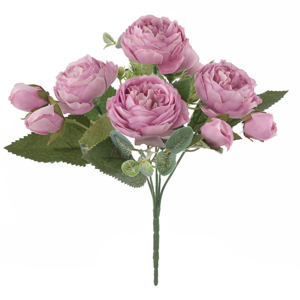 30cm Silk Peony Artificial Flowers | Wedding & Home Décor