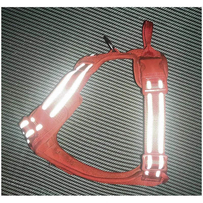 TRUELOVE Pet Harness Nylon Reflective Comfortable and Breathable Explosion-proof Small Medium Large Outdoor Camping HP5652 Peaceful Pleasures Health and Wellness