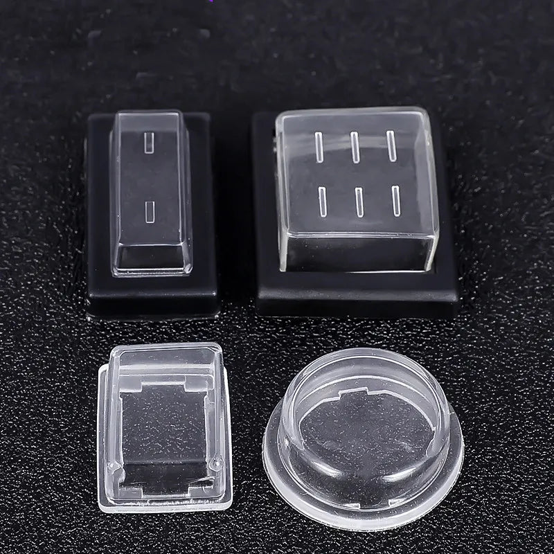 5pcs KCD1 KCD2 KCD3 KCD4 Cover, White's Clear Silicone Waterproof Cap Peaceful Pleasures Health and Wellness KCD-23mm Round