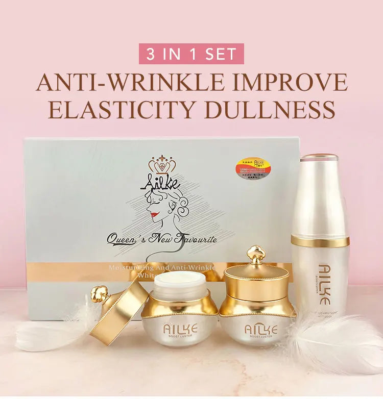 AILKE 5-in-1 Brightening Facial Skin Care Set – All Skin Types