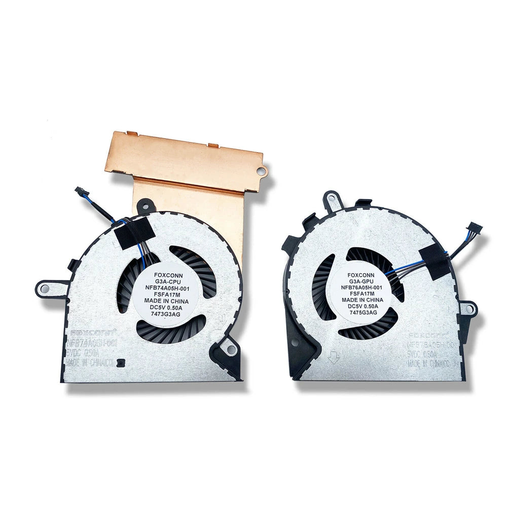 CPU+GPU Fan For HP Omen 15-CE 17-AN 17-AN012DX 929455-001 929456-001 Peaceful Pleasures Health and Wellness