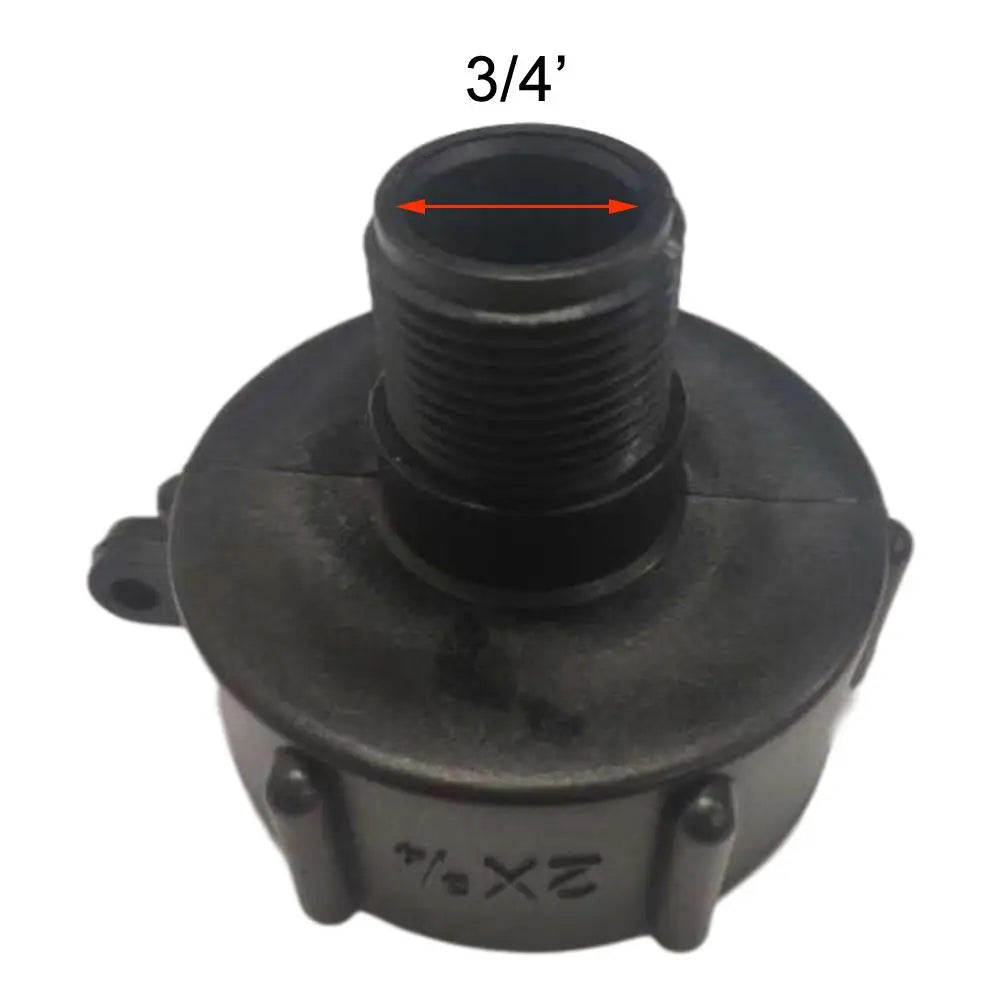 1000L IBC Tank Adapter Plastic IBC Tote Tank Connector Fitting Ton Barrel Accessories Black Peaceful Pleasures Health and Wellness B CN