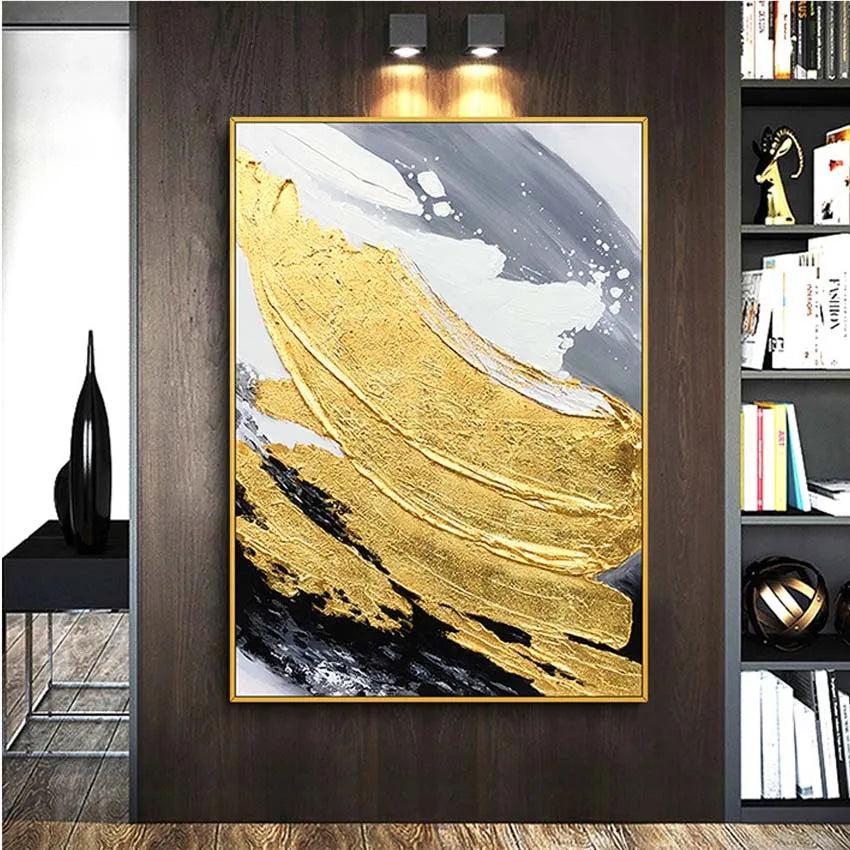 New Abstract Art Decorative Mural Canvas 100% Handmade Customizable Oil Painting Living Room Hotel Restaurant Hanging Picture Peaceful Pleasures Health and Wellness No frame 2 100cmx240cm