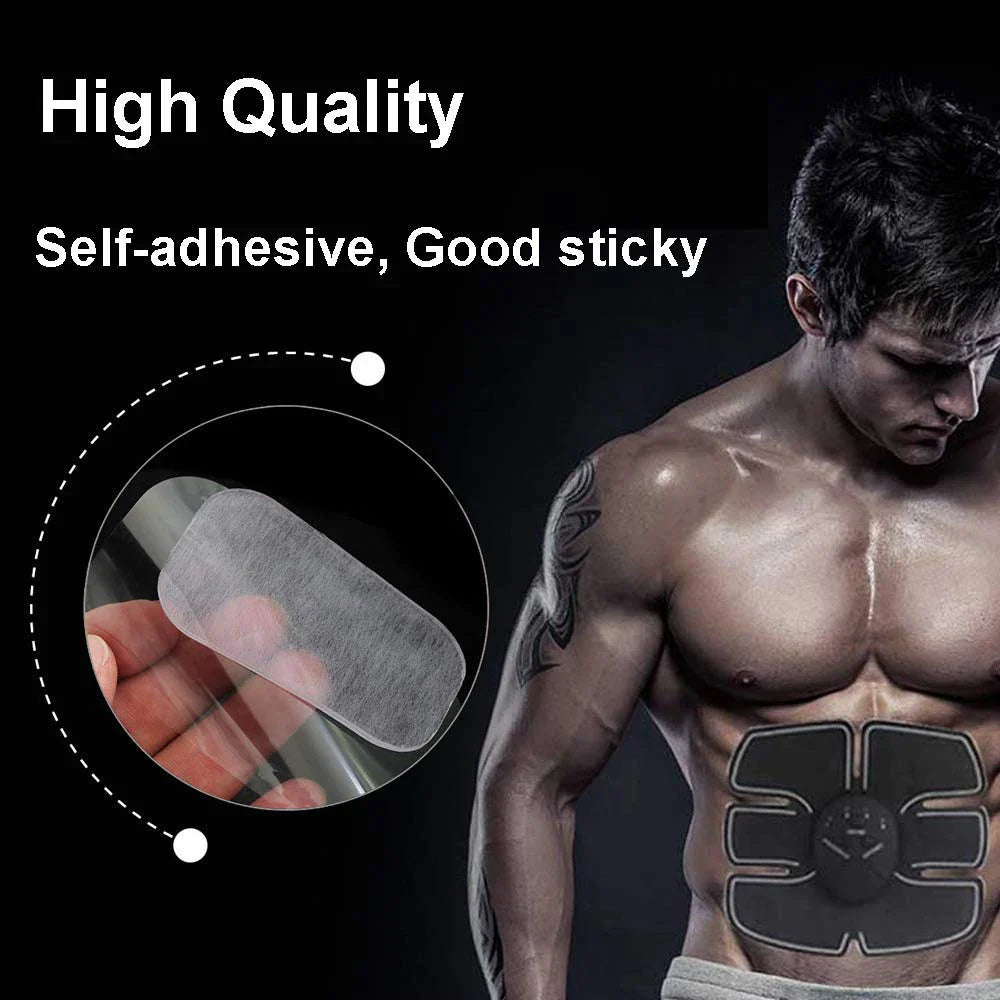 50-Pack EMS Gel Pad Replacements for ABS & Muscle Stimulator