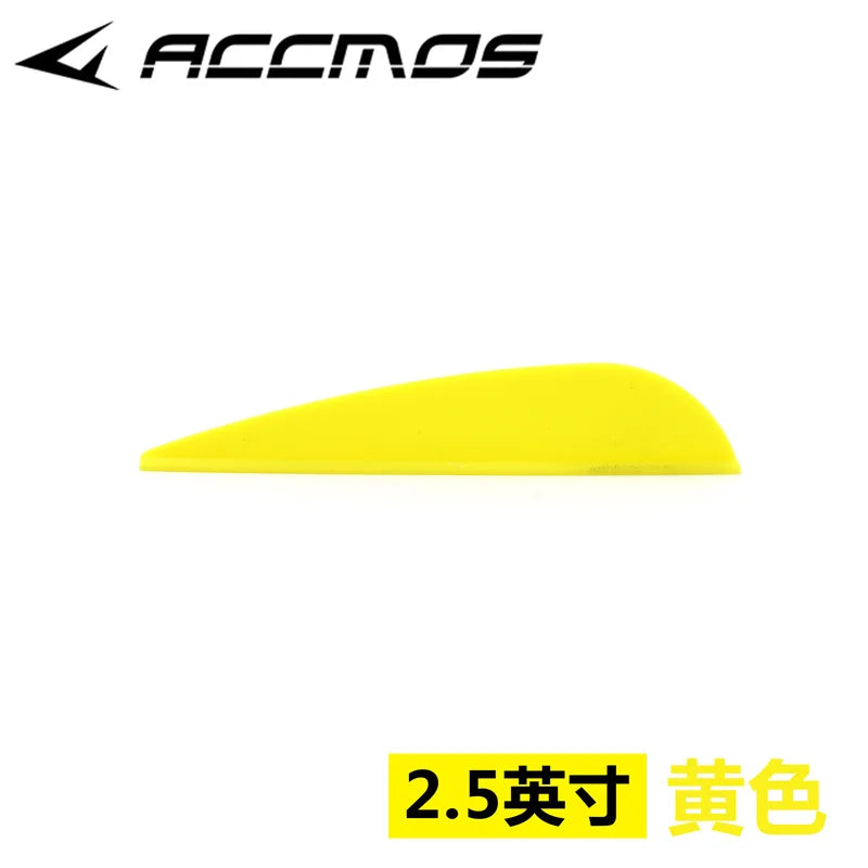 Lot Rubber Arrow Vanes 2 5 3 4 Inches Plastic Fletch Archery Feathers