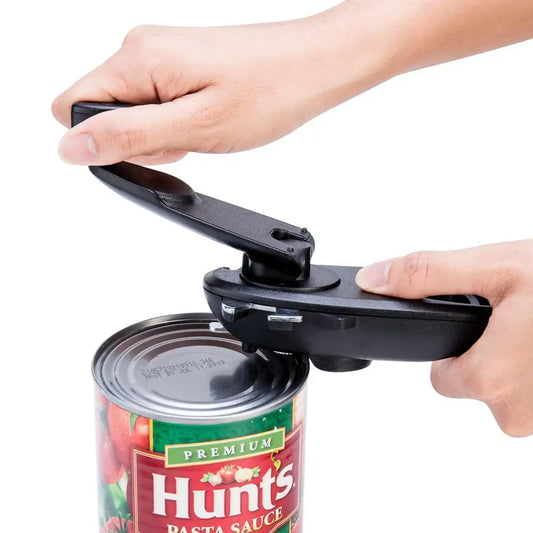 Tin or Can Opener also for Jar Opener with Opening Beer Bottle Box Novel Multifunctional Kitchen Accessories for Opening Gadgets Peaceful Pleasures Health and Wellness