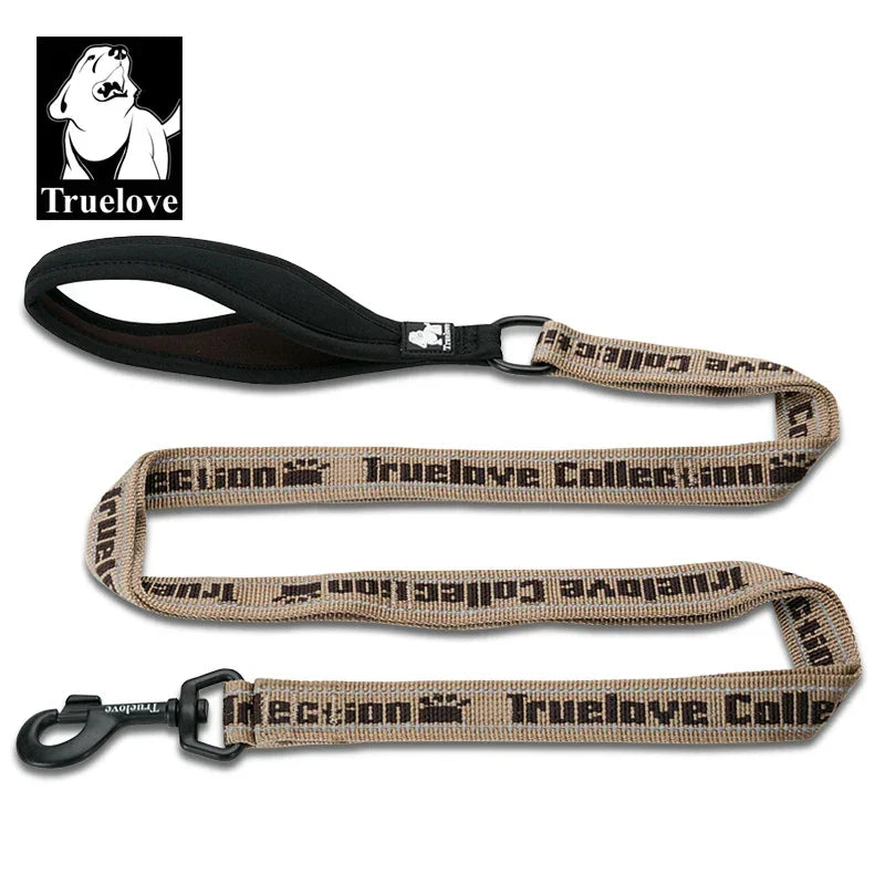 Truelove Pet Leash Nylon Explosion-proof Reflective for Cat and Dog Small Medium Large Travel Cross Walking Training TLL3071 Peaceful Pleasures Health and Wellness Brown L China Mainland