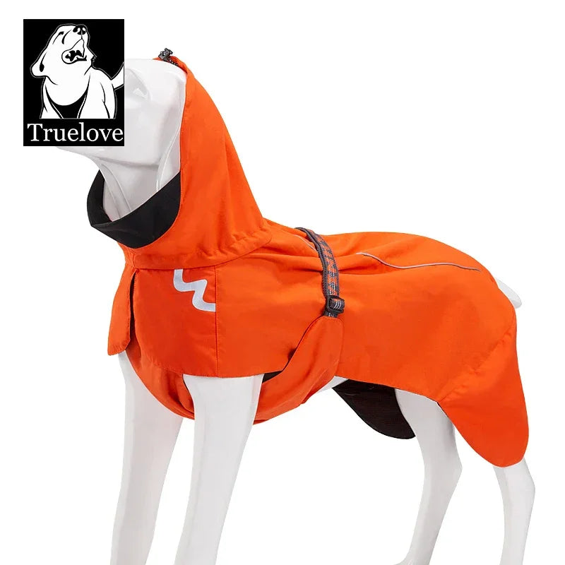 TRUELOVE Pet Clothing Waterproof Windbreaker Detachable Jacket Clothes for Dogs Fashion Patterns Soft Pet Raincoat Coat YG1872 Peaceful Pleasures Health and Wellness