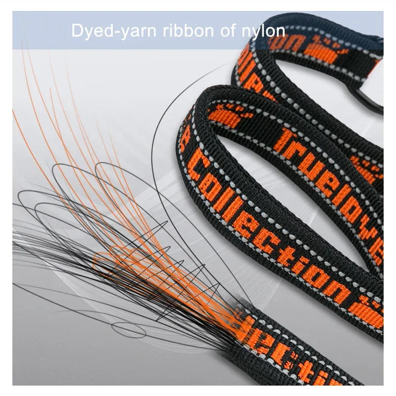 Truelove Pet Leash Nylon Explosion-proof Reflective for Cat and Dog Small Medium Large Travel Cross Walking Training TLL3071 Peaceful Pleasures Health and Wellness