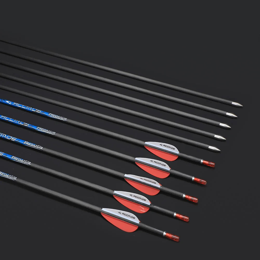ID Pure Carbon Arrow Spine 300 350 400 500 600 700 800 900 1000
