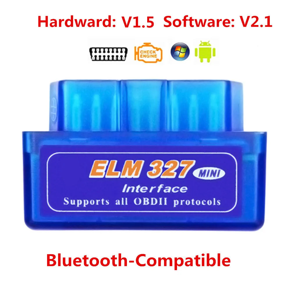 ELM327 OBD2 Bluetooth & WiFi Car Diagnostic Scanner V1.5