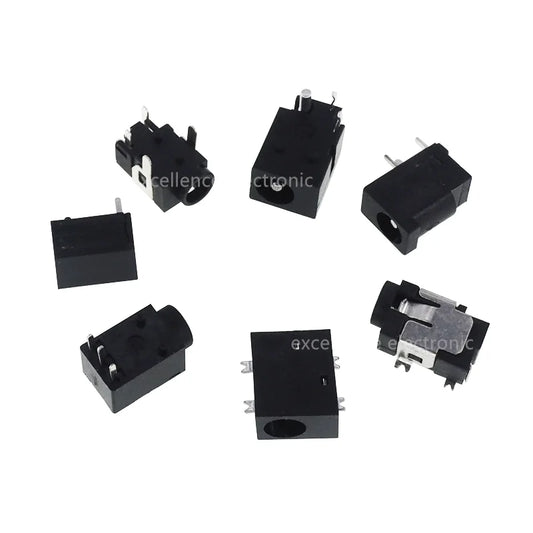 10PCS/LOT DC Power Jack Socket Connector 3.5*1.35MM 3.5X1.35 4.0x1.7mm Male / Female DC-002 DC003 DC023 DC-031 DC033 Peaceful Pleasures Health and Wellness