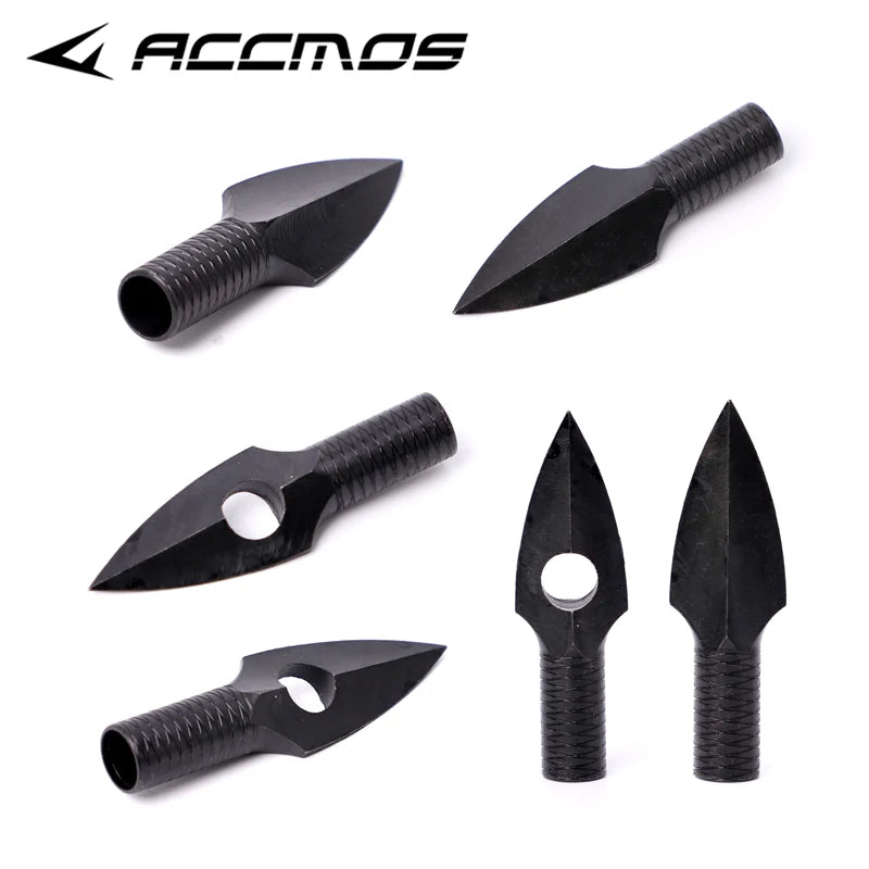 6 12 Tips 185 230gn Arrow Heads Archery ID8mm DIY Hunting Metals