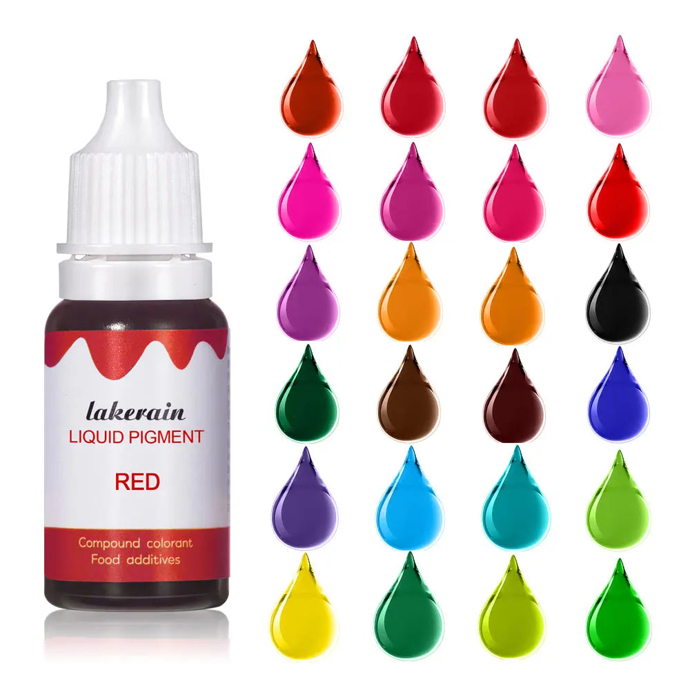 10ml Lip Gloss Liquid Pigment Flavor Essence Oil Drop for Clear Lip Gloss Base Gel Lip Glaze Odorless Moisturizing Lipgloss Base Peaceful Pleasures Health and Wellness