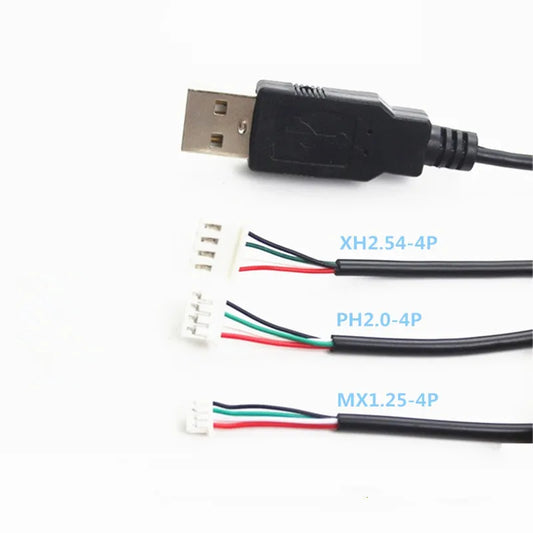 0.3m 5V USB Power Supply Cable To XH2.54 PH2.0 Dupont 2P 4P Charger Charging Cord Extension Connector DIY Peaceful Pleasures Health and Wellness