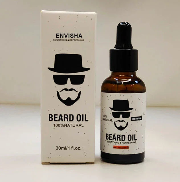 ENVISHA Beard Oil & Cream – Growth, Grooming & Moisturizing