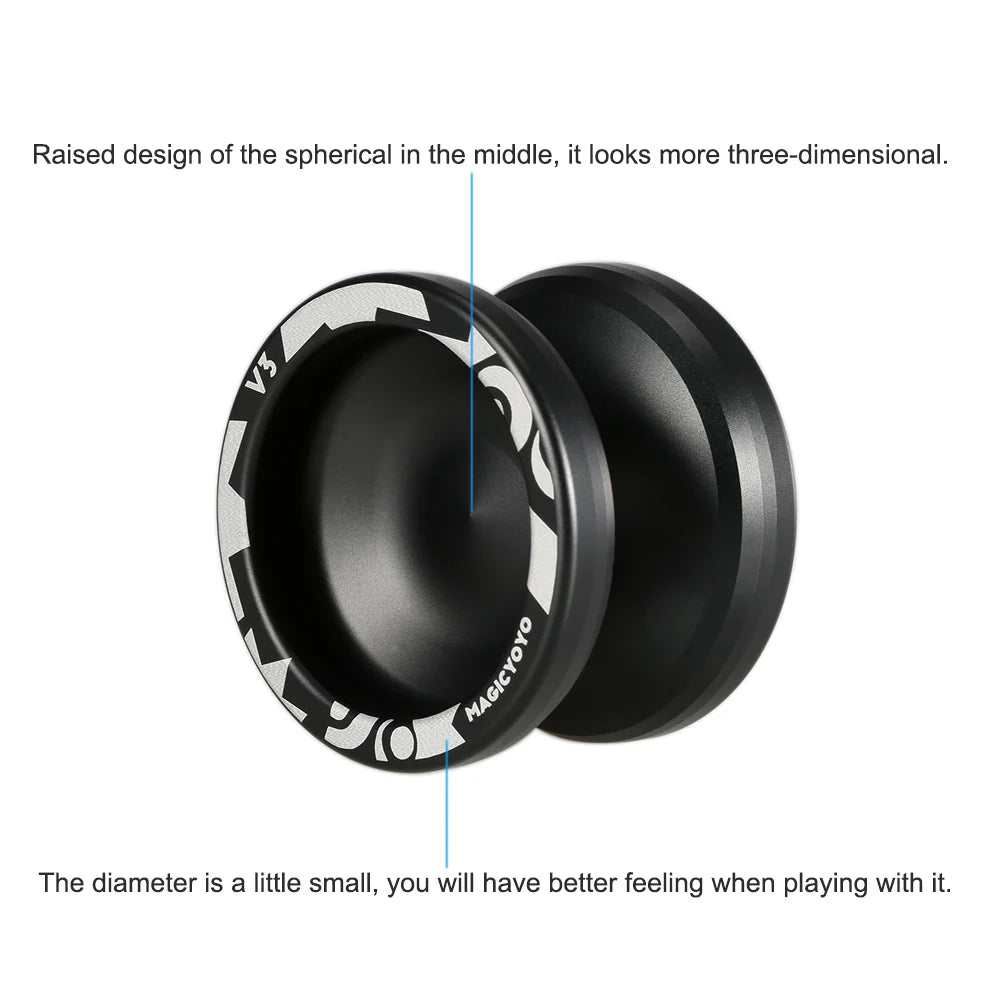 MagicYoyo V3 Aluminum Alloy Professional Yoyo | 1A 3A 5A