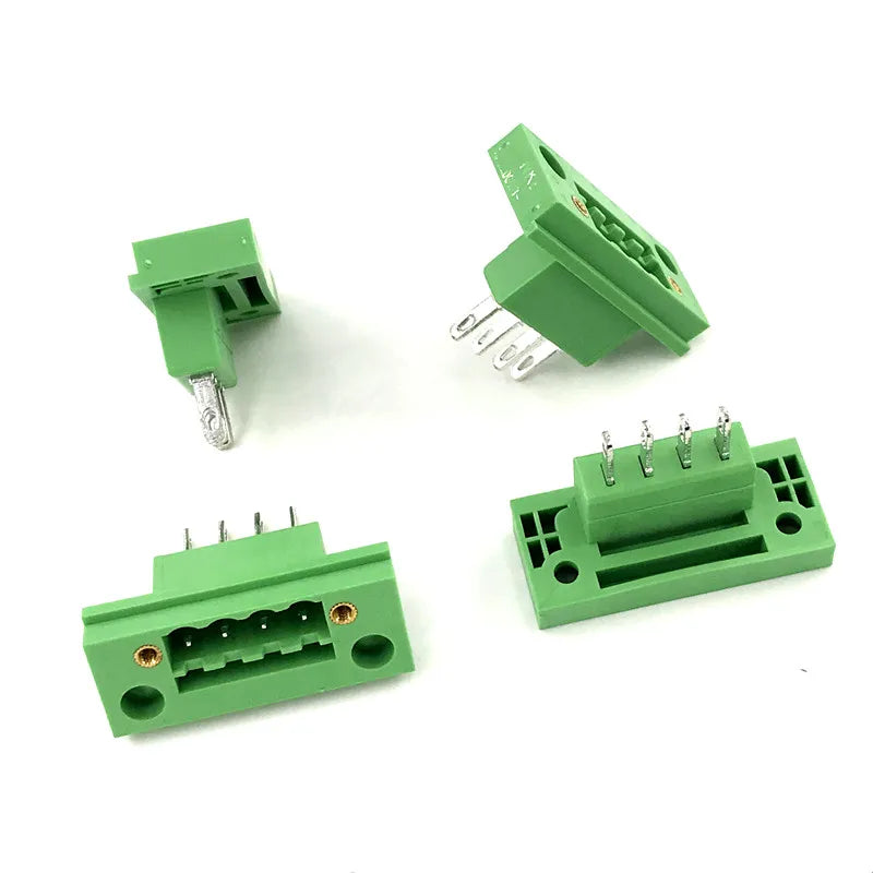 5sets KF2EDGWB 5.08 2/3/4/5/6/7/8/9/10/12Pin Wall Terminal Plug Type 5.08mm Pitch Connector Pcb Screw Terminal Block Peaceful Pleasures Health and Wellness