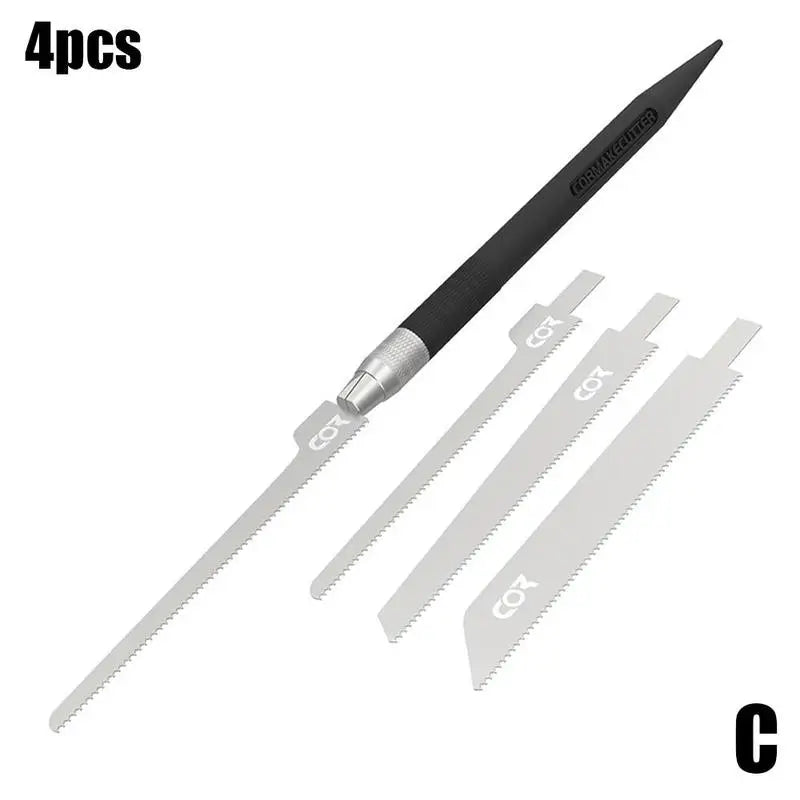 Manual Cutting DIY Hacksaw Mini Saw Straight Curved Mecha Model